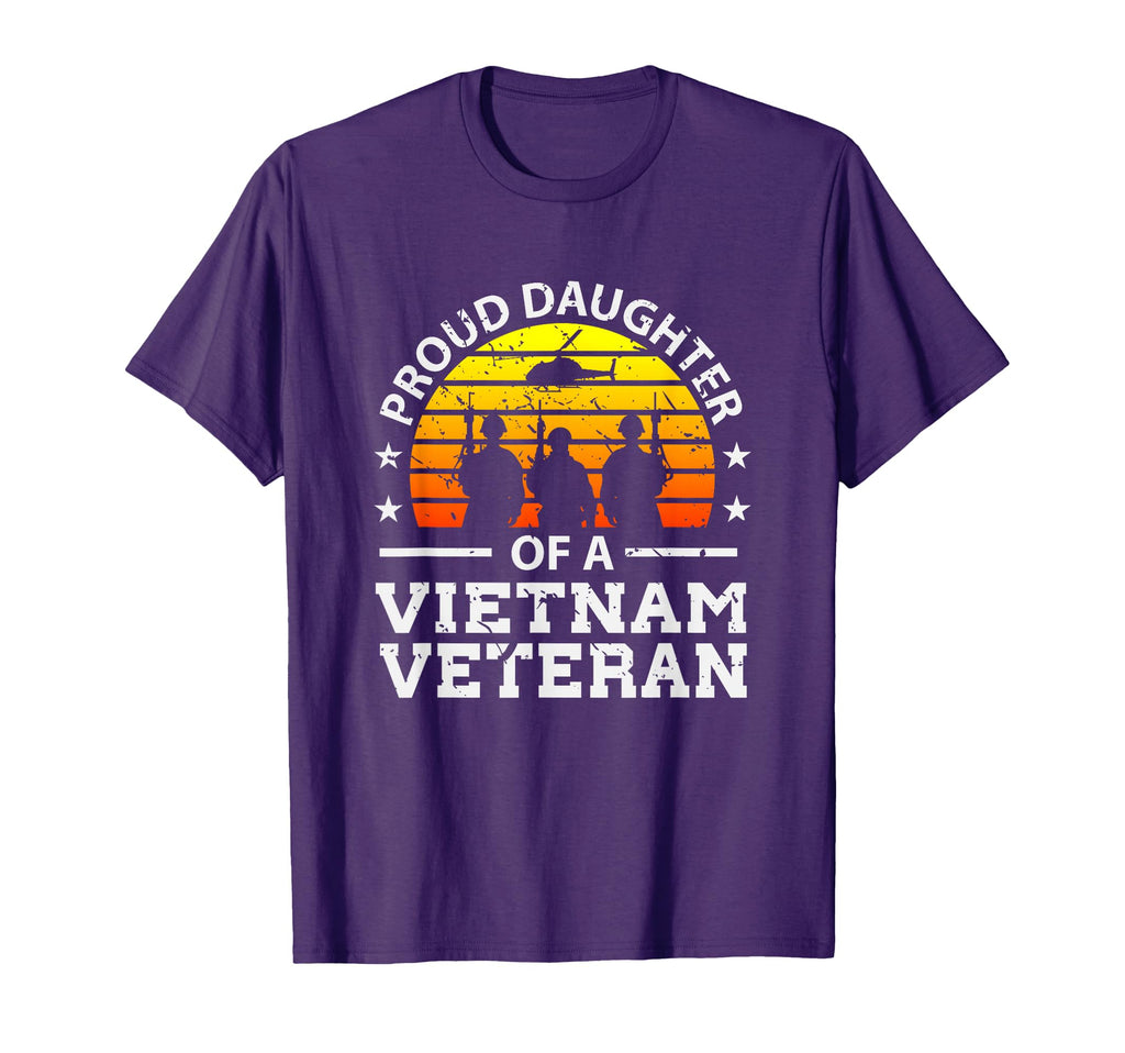 Proud Daughter Vietnam Veteran T-Shirt - Streetwear Style Men Women - T-Shirt, Sweatshirt, Hoodie