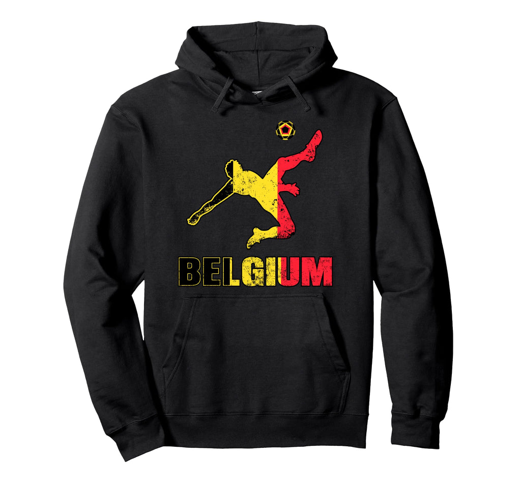 Belgium Football Soccer Game Player Hoodie - Custom Art Print Men Women - T-Shirt, Sweatshirt, Hoodie