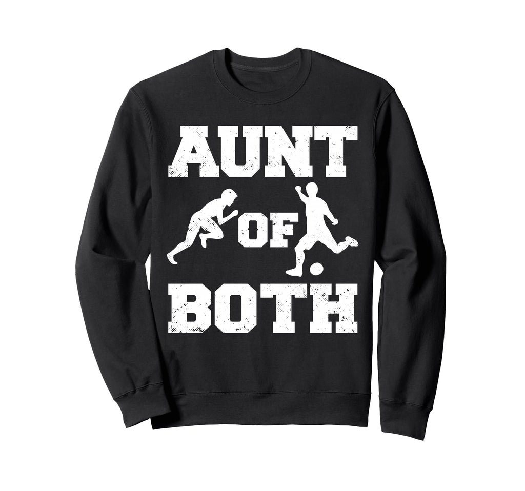 Aunt Both Track And Field And Sweatshirt - Minimalist Print Men Women - T-Shirt, Sweatshirt, Hoodie