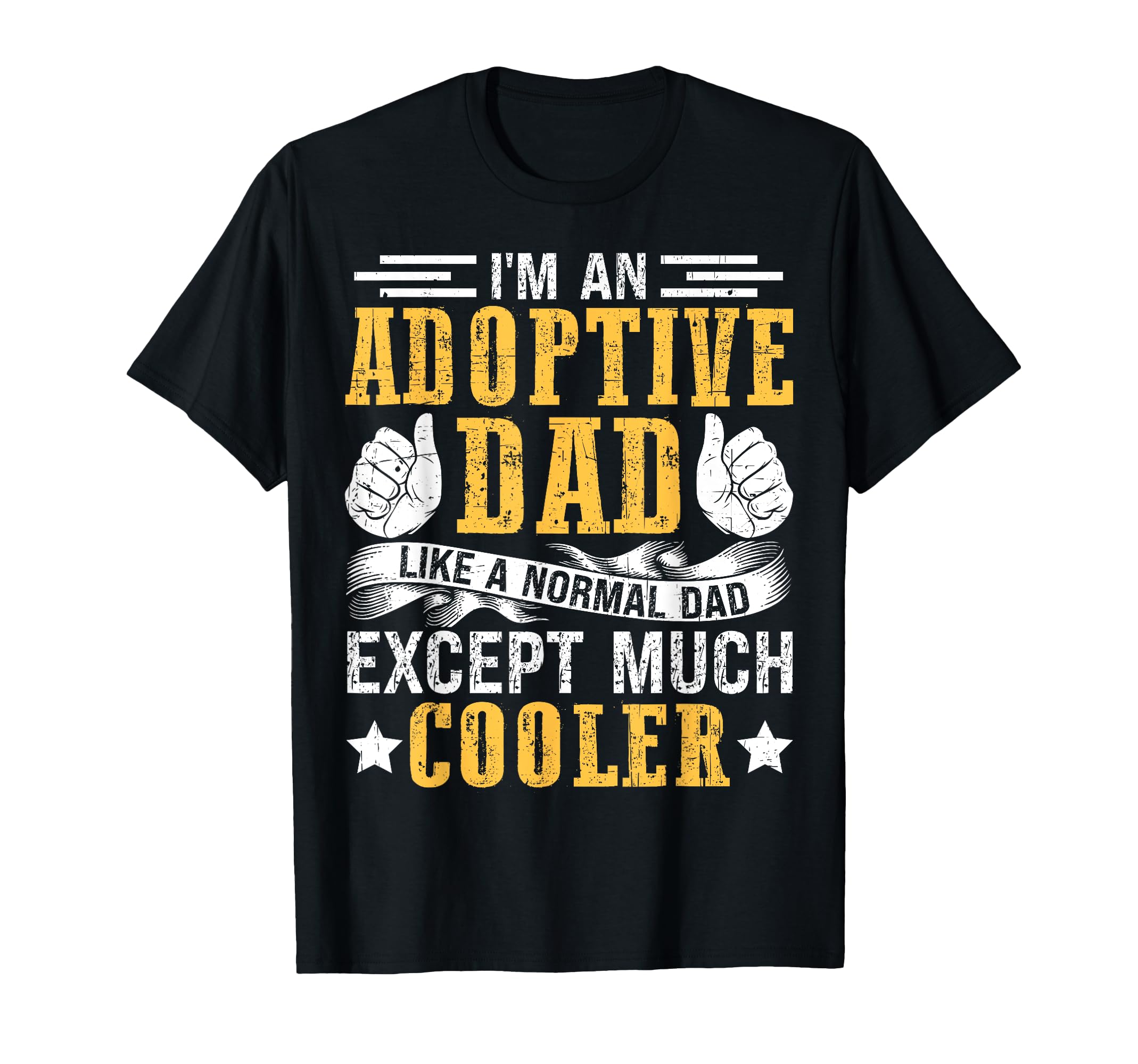 Fathers Day Happy Adoption Day T-Shirt - Custom Art Print for Adults - T-Shirt, Sweatshirt, Hoodie