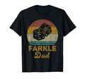 Farkle Dad Farkle Dice Game Mens T-Shirt - Aesthetic Graphic Unisex - T-Shirt, Sweatshirt, Hoodie