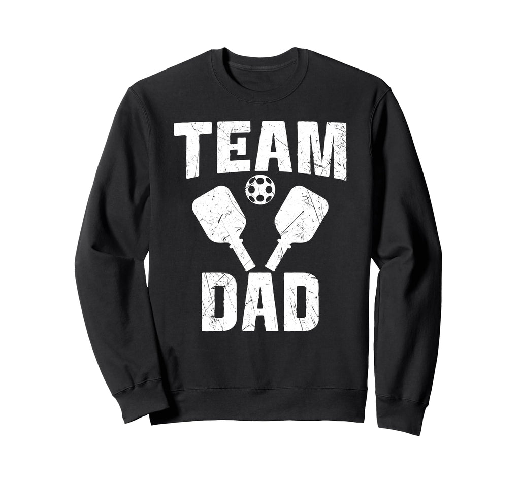 Pickleball Dad Proud Game Day Sports Sweatshirt - Minimalist Print Unisex - T-Shirt, Sweatshirt, Hoodie