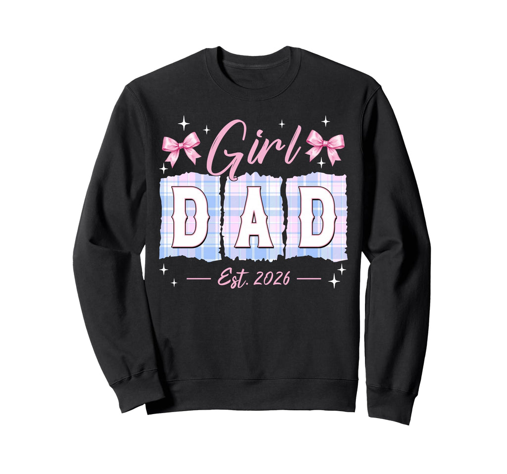 First Time Dad To Be Soon To Be Dad 2026 Sweatshirt - Graphic Print Unisex - T-Shirt, Sweatshirt, Hoodie