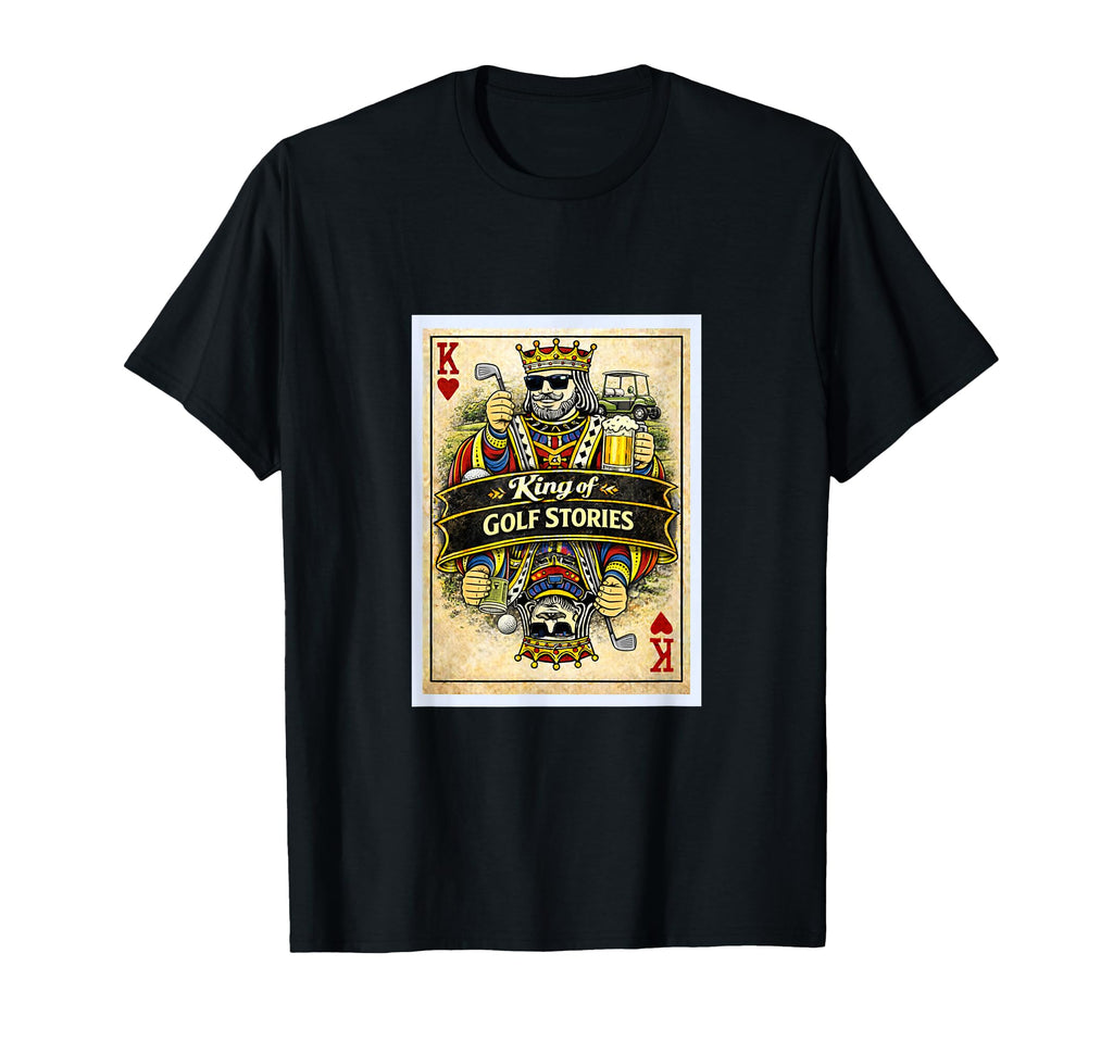 Golf Golfing Card Father Dad Husband T-Shirt - Minimalist Print for Adults - T-Shirt, Sweatshirt, Hoodie