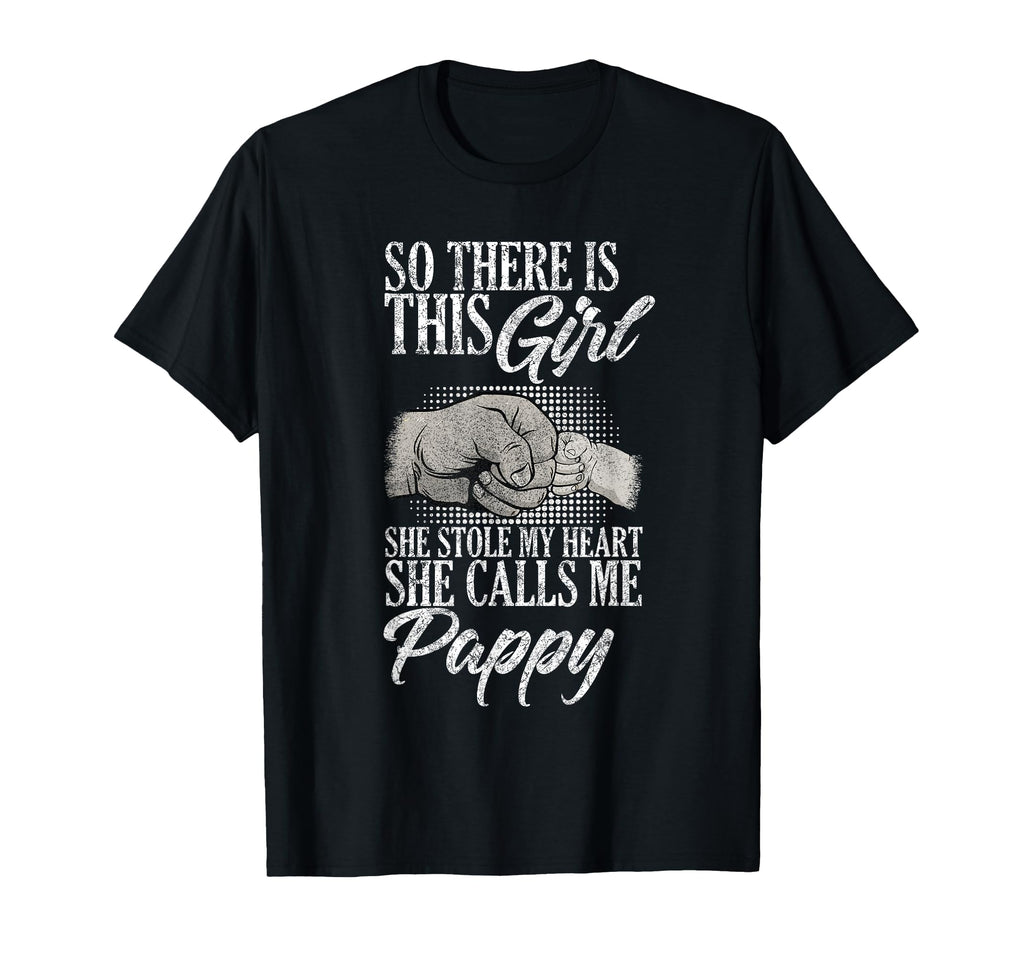 Funny Fathers Day Pappy From Daughter T-Shirt - Unique Graphic Men Women - T-Shirt, Sweatshirt, Hoodie