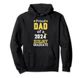 Proud Dad Class 2024 Ecology Graduate Hoodie - Aesthetic Graphic Men Women - T-Shirt, Sweatshirt, Hoodie