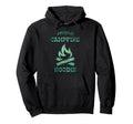Campfire Hoodie - Minimalist Print for Adults - T-Shirt, Sweatshirt, Hoodie