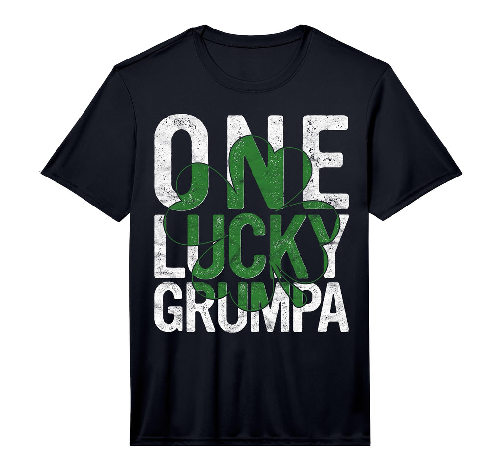 One Lucky Grumpa Gift Irish Grandfather St T-Shirt - Trendy Graphic Unisex - T-Shirt, Sweatshirt, Hoodie