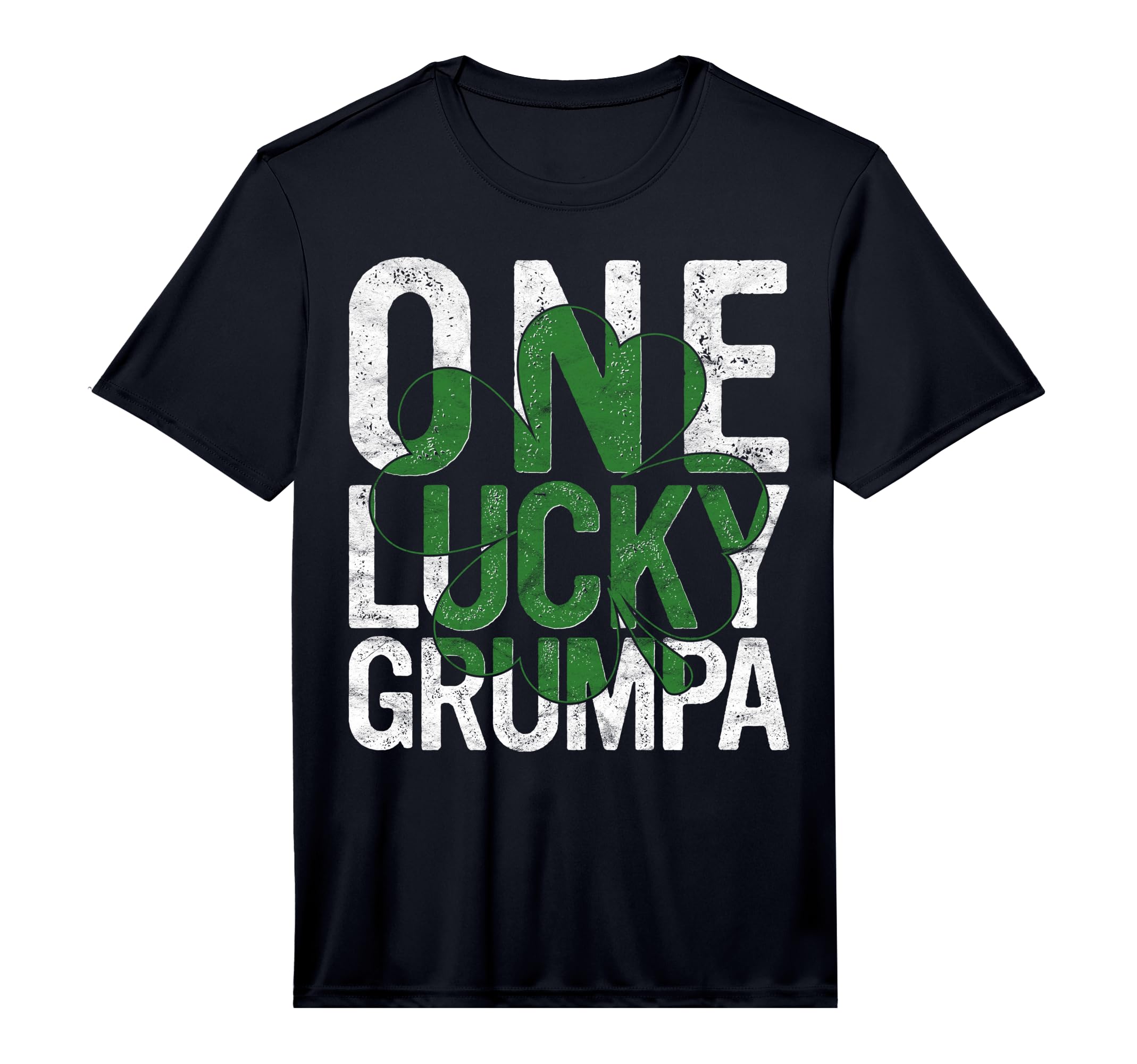 One Lucky Grumpa Gift Irish Grandfather St T-Shirt - Trendy Graphic Unisex - T-Shirt, Sweatshirt, Hoodie