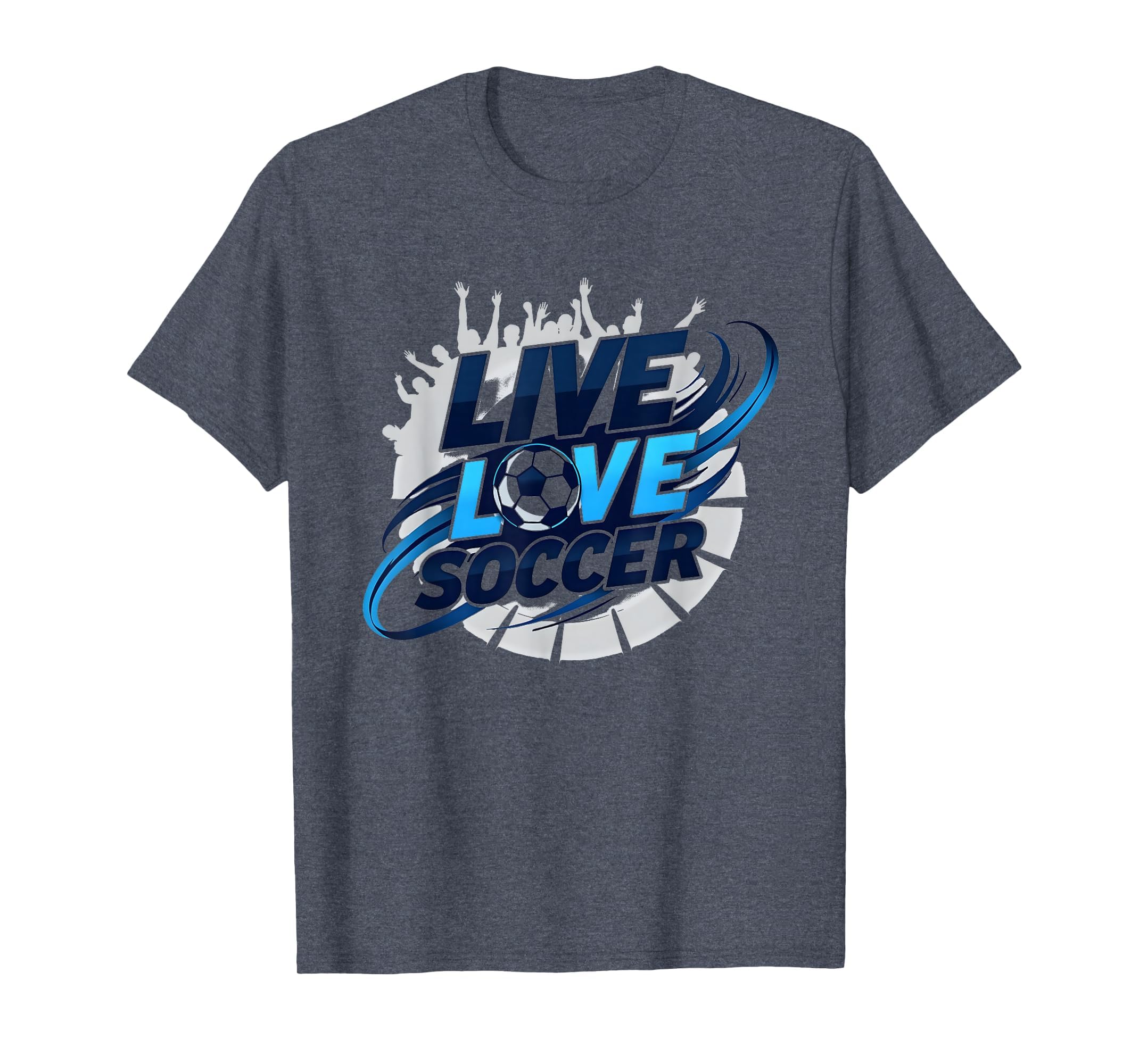 Soccer Mom Live Love Soccer Passion Sweatshirt - Graphic Print for Adults - T-Shirt, Sweatshirt, Hoodie