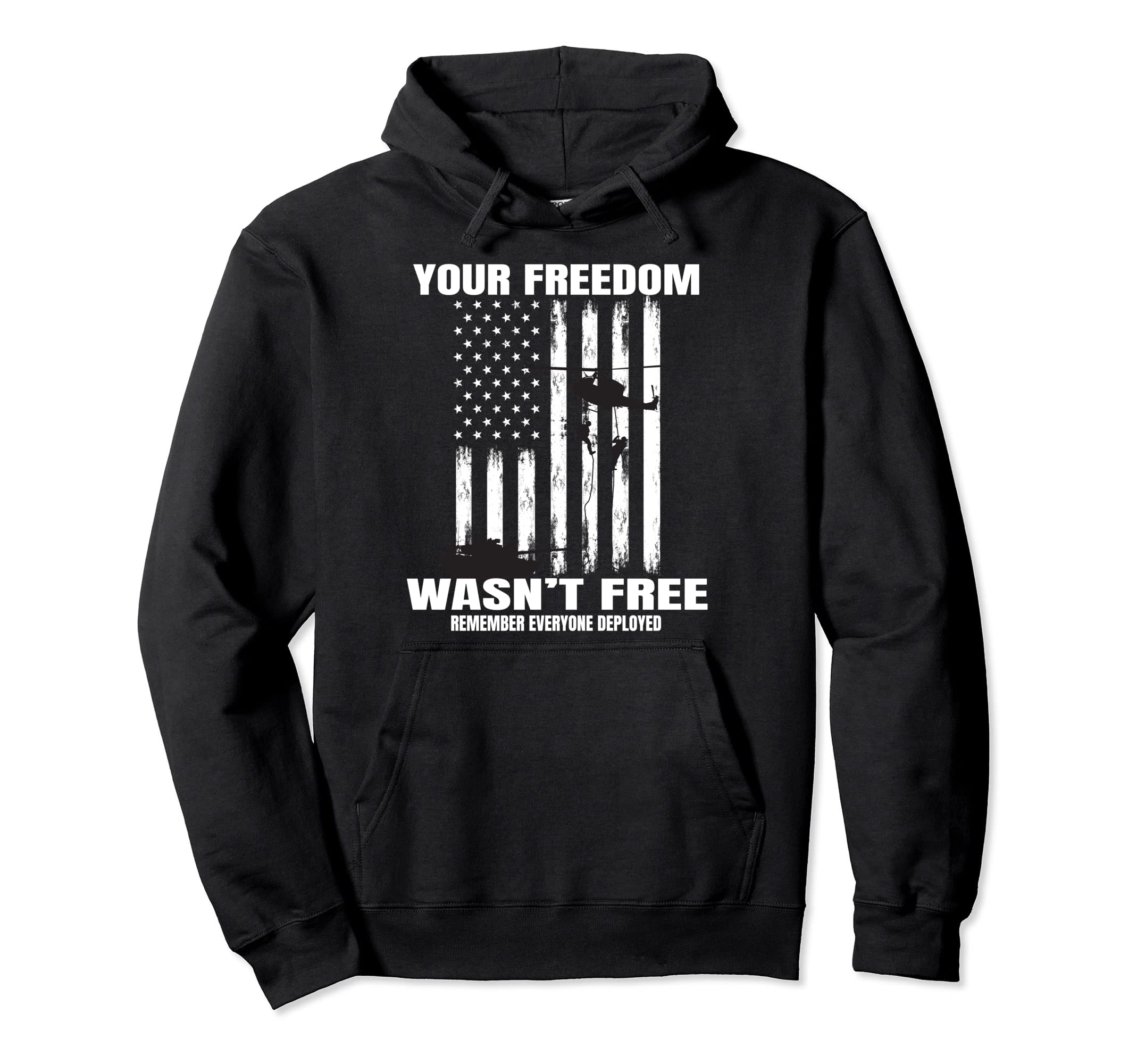 Veterans Day Gifts Dad Military Red Hoodie - Custom Art Print for Adults - T-Shirt, Sweatshirt, Hoodie