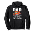 Fathers Day Dad Tow Truck Driver Myth Hoodie - Custom Art Print Men Women - T-Shirt, Sweatshirt, Hoodie