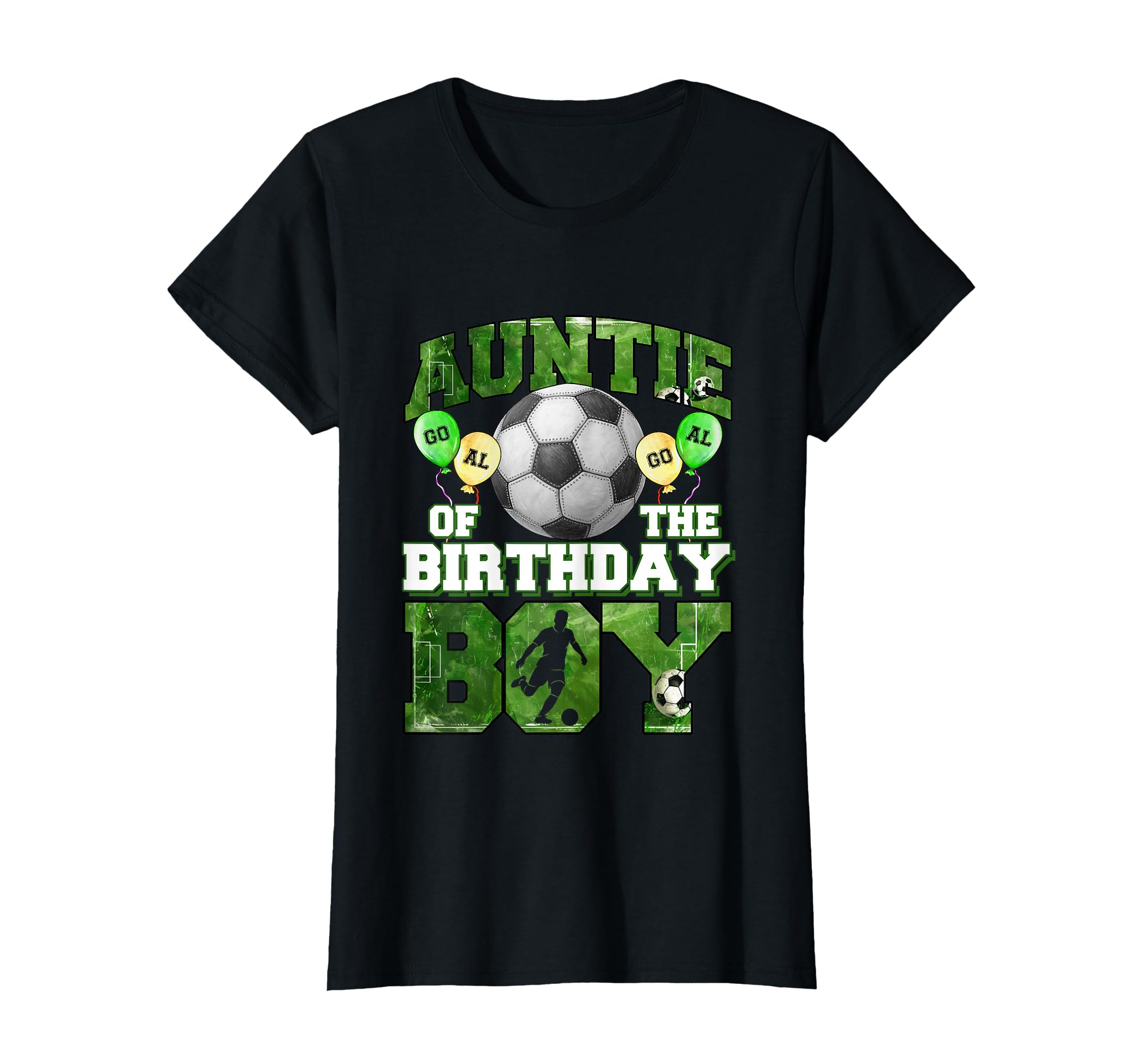 Soccer Auntie Birthday Party Soccer T-Shirt - Novelty Apparel for Adults - T-Shirt, Sweatshirt, Hoodie