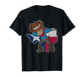 Dabbing Cowboy Texas Texan Flag Map T-Shirt - Graphic Print Men Women - T-Shirt, Sweatshirt, Hoodie