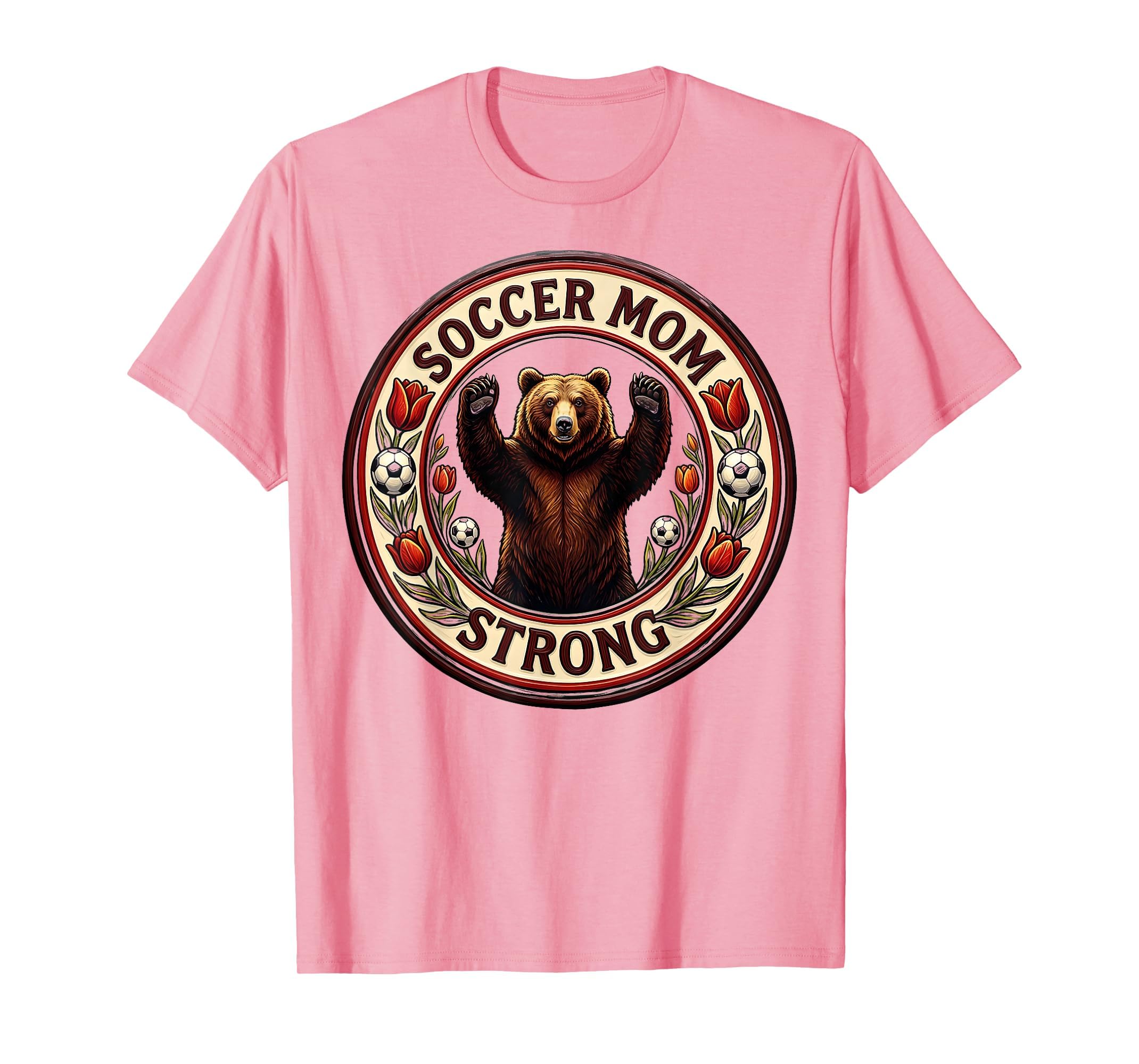 Soccer Mom Strong T-Shirt - Custom Art Print Unisex - T-Shirt, Sweatshirt, Hoodie