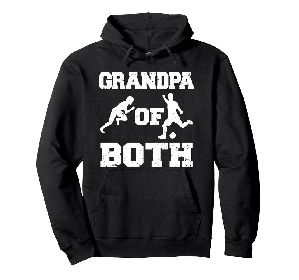 Grandpa Both Funny Soccer And Track Hoodie - Streetwear Style Men Women - T-Shirt, Sweatshirt, Hoodie
