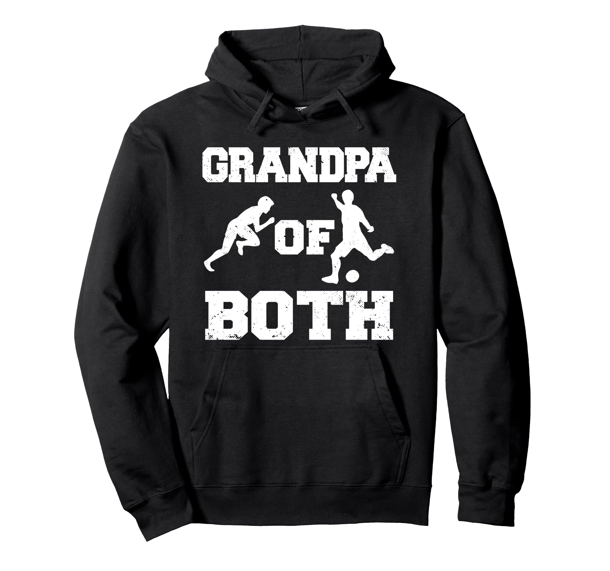 Grandpa Both Funny Soccer And Track Hoodie - Streetwear Style Men Women - T-Shirt, Sweatshirt, Hoodie