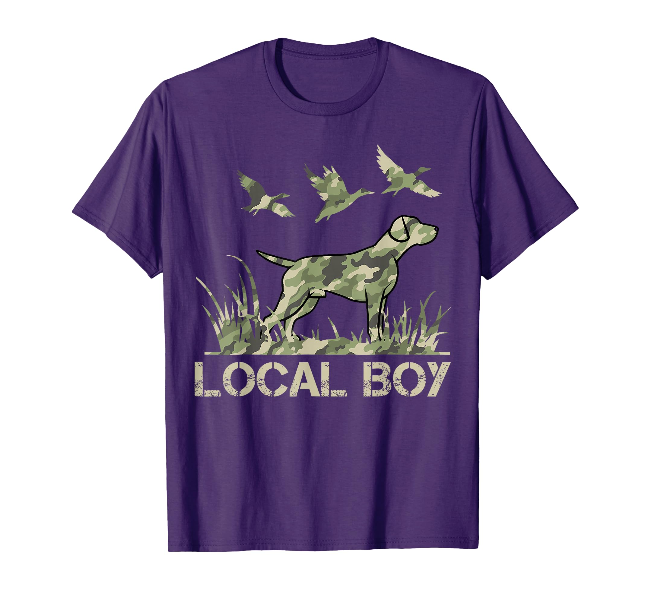 Southern Camouflage Hunting Dog Camo T-Shirt - Novelty Apparel for Adults - T-Shirt, Sweatshirt, Hoodie
