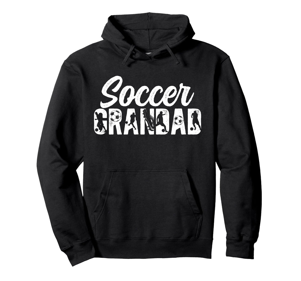 Soccer Grandad Grandpa Grandad Soccer Hoodie - Aesthetic Graphic Unisex - T-Shirt, Sweatshirt, Hoodie