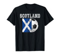 Scotland Flag Soccer Futbol Football T-Shirt - Unique Graphic Men Women - T-Shirt, Sweatshirt, Hoodie
