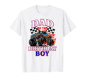 Dad Birthday Racing Monster Truck Birthday T-Shirt - Trendy Graphic Unisex - T-Shirt, Sweatshirt, Hoodie