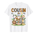 Cousin Two Wild 2Nd Birthday Safari T-Shirt - Fun Novelty Design Unisex - T-Shirt, Sweatshirt, Hoodie