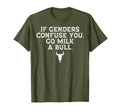 Funny If Genders Confuse You Go Milk Bull T-Shirt - Custom Art Print Unisex - T-Shirt, Sweatshirt, Hoodie