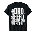 Dad Hero Cheer Dad Legend Cheerleader T-Shirt - Trendy Graphic Unisex - T-Shirt, Sweatshirt, Hoodie