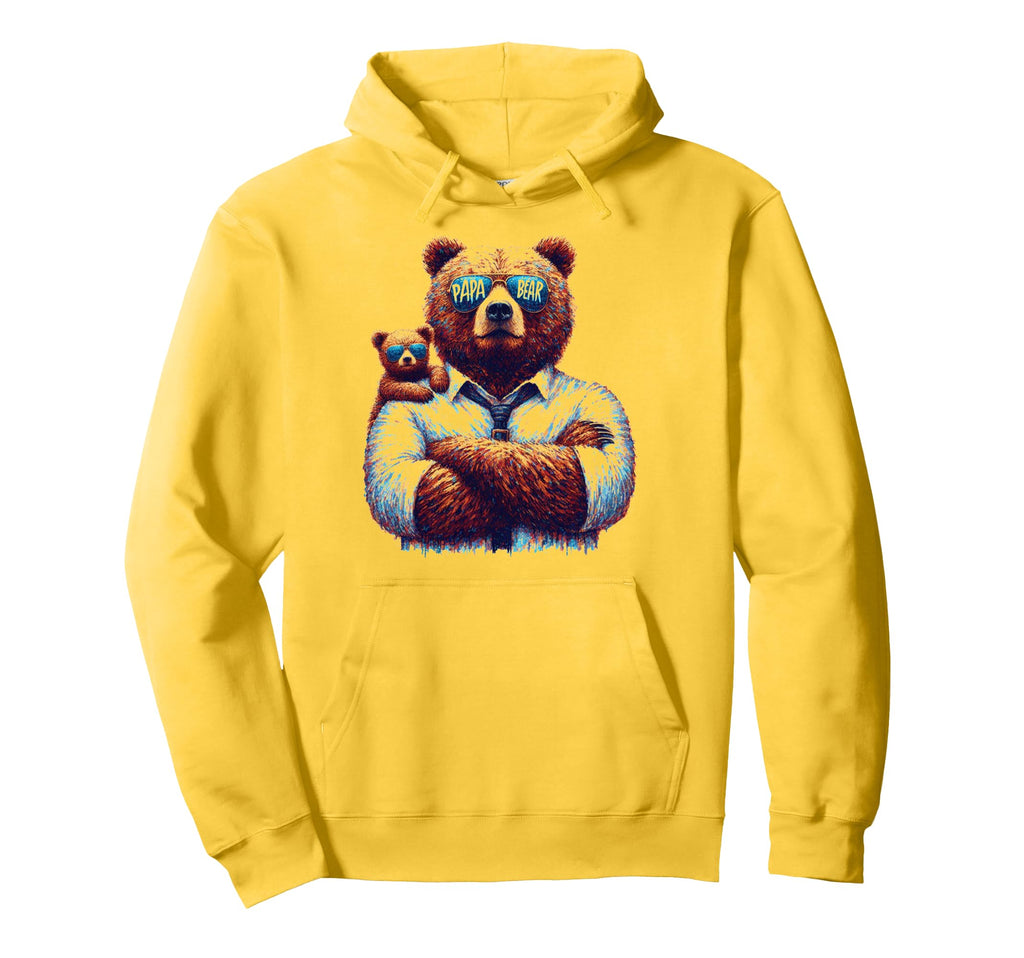 Papa Bear Funny Bears Animal Lover Hoodie - Aesthetic Graphic Men Women - T-Shirt, Sweatshirt, Hoodie