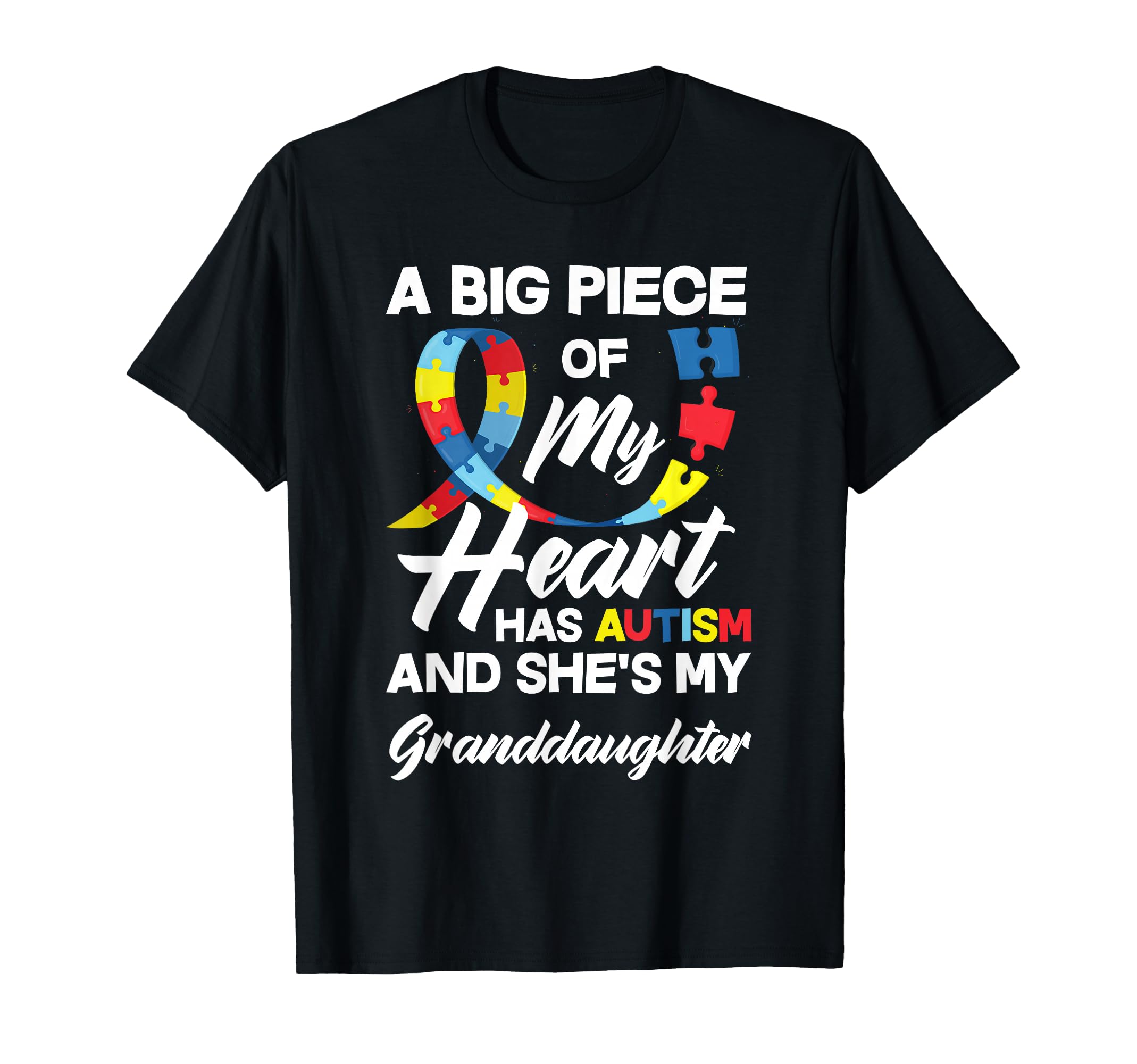 Autism Grandma Grandpa Autistic T-Shirt - Minimalist Print Men Women - T-Shirt, Sweatshirt, Hoodie