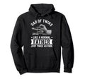 Twin Dad Normal Father Just Twice As Hoodie - Minimalist Print Unisex - T-Shirt, Sweatshirt, Hoodie