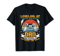 Leveling Up To Dad New Player Is T-Shirt - Custom Art Print Men Women - T-Shirt, Sweatshirt, Hoodie