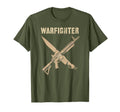 Patriotic Warfighter Proud Us Troops T-Shirt - Minimalist Print for Adults - T-Shirt, Sweatshirt, Hoodie