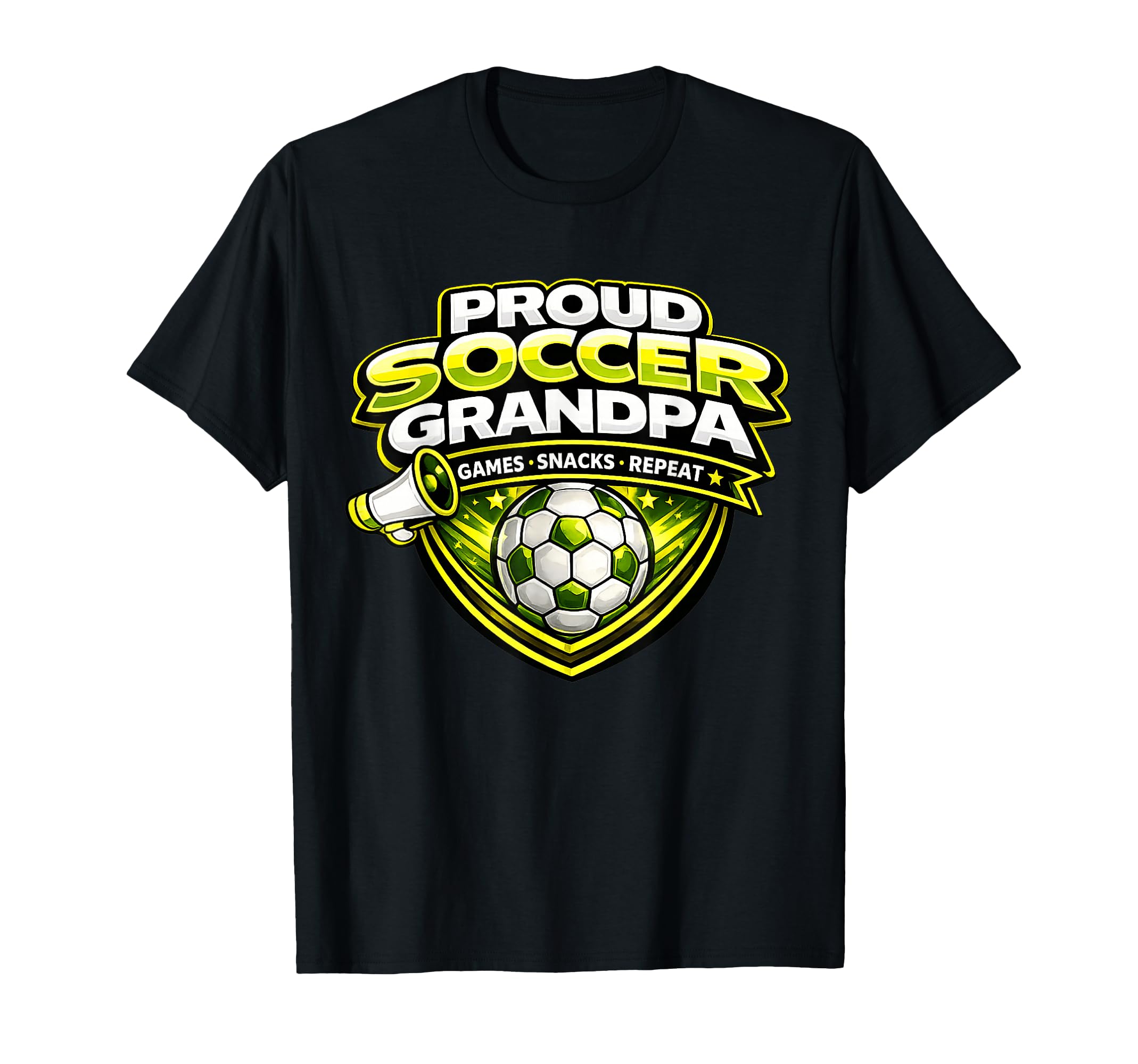 Soccer Grandpa Funny Proud Games Snacks T-Shirt - Trendy Graphic Men Women - T-Shirt, Sweatshirt, Hoodie