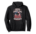 Proud Bonus Dad 2025 Graduate Hoodie - Unique Graphic for Adults - T-Shirt, Sweatshirt, Hoodie
