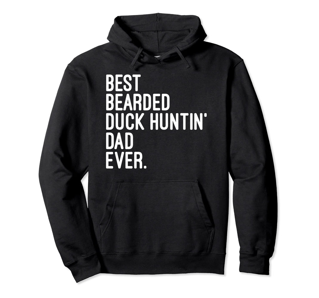 Best Bearded Duck Huntin Dad All Time Hoodie - Custom Art Print Unisex - T-Shirt, Sweatshirt, Hoodie