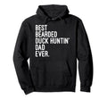 Best Bearded Duck Huntin Dad All Time Hoodie - Custom Art Print Unisex - T-Shirt, Sweatshirt, Hoodie