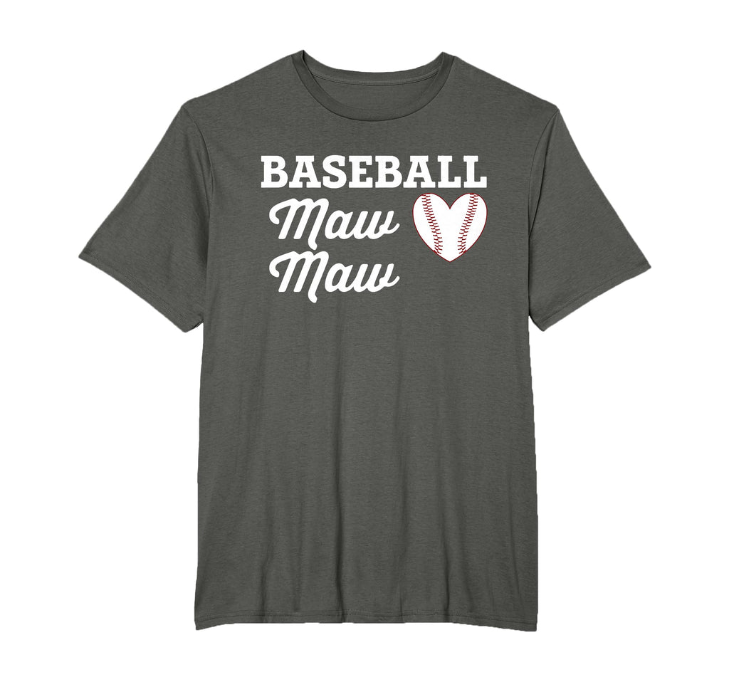 Baseball Maw Maw Love Heart Baseball T-Shirt - Trendy Graphic for Adults - T-Shirt, Sweatshirt, Hoodie
