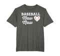 Baseball Maw Maw Love Heart Baseball T-Shirt - Trendy Graphic for Adults - T-Shirt, Sweatshirt, Hoodie