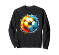 Soccer Player Sports Soccer Fan Sweatshirt - Minimalist Print for Adults - T-Shirt, Sweatshirt, Hoodie