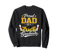 Proud Dad Class 2026 Graduate Celebration Sweatshirt - Graphic Print Unisex - T-Shirt, Sweatshirt, Hoodie