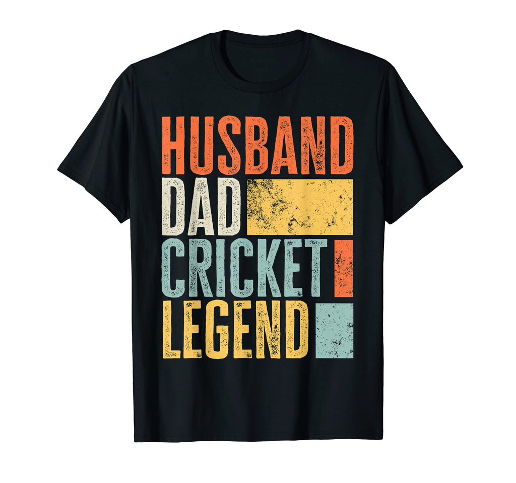 Mens Cricket Husband Dad Legendary T-Shirt - Unique Graphic for Adults - T-Shirt, Sweatshirt, Hoodie