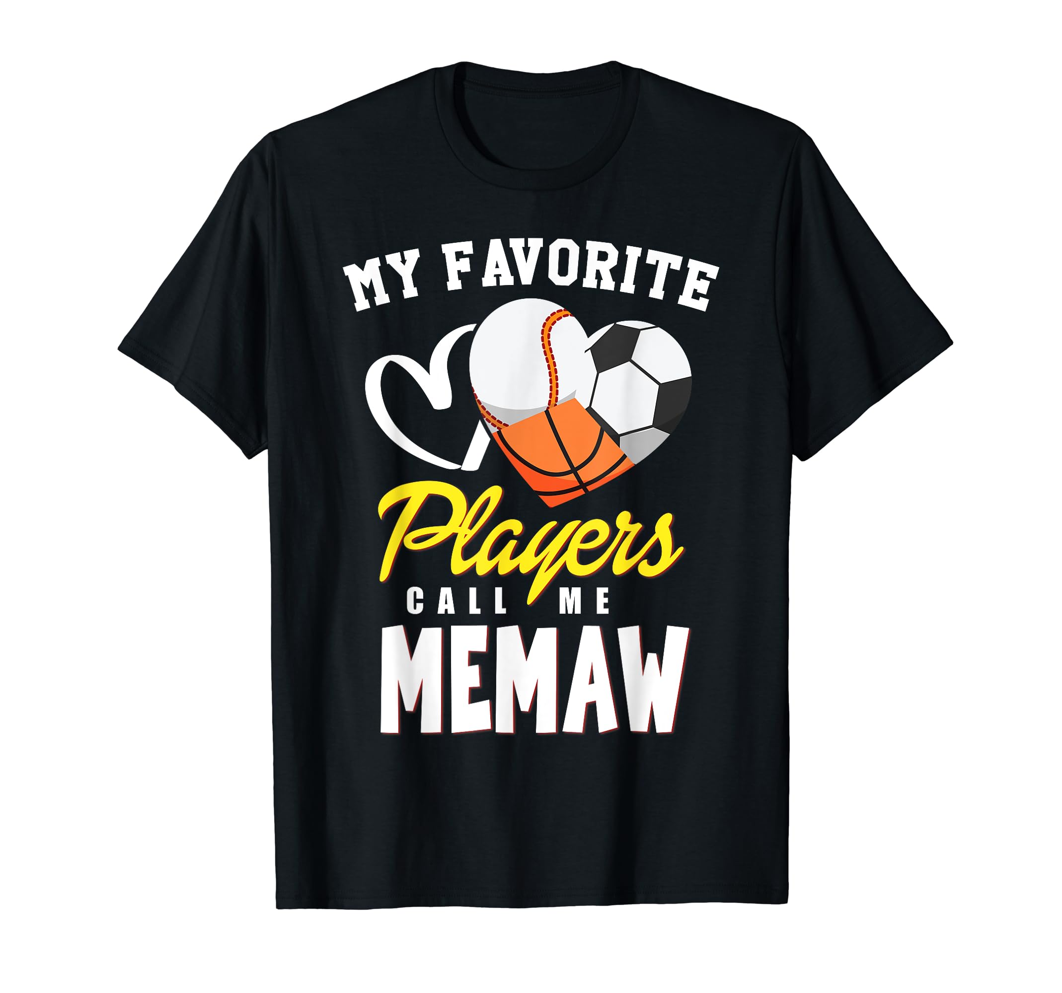 My Favorite Players Baseball Soccer T-Shirt - Minimalist Print Men Women - T-Shirt, Sweatshirt, Hoodie