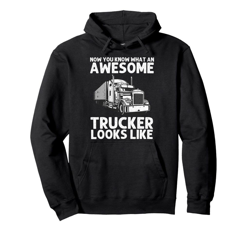 Best Truck Driver Art Dad Trucking Hoodie - Streetwear Style for Adults - T-Shirt, Sweatshirt, Hoodie