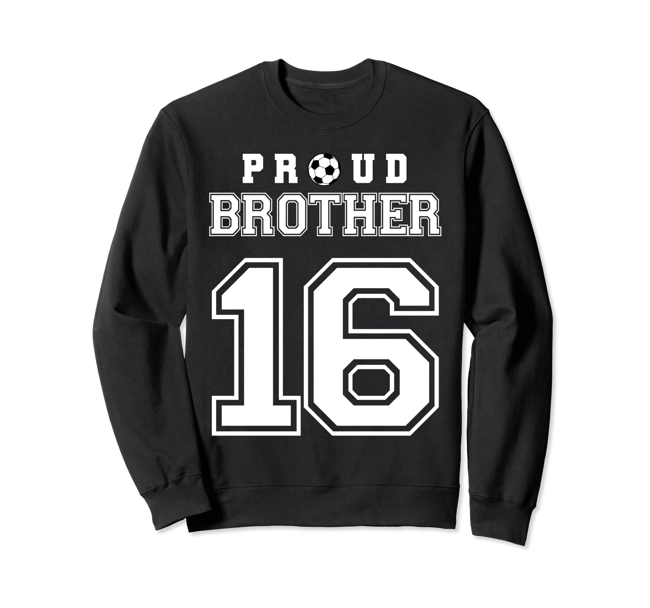 Number 16 Custom Proud Soccer Sweatshirt - Aesthetic Graphic for Adults - T-Shirt, Sweatshirt, Hoodie