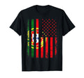 Portuguese American Flag Portugal T-Shirt - Graphic Print Men Women - T-Shirt, Sweatshirt, Hoodie