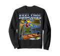 Reel Dad Bootleg 90S Fisherman Fish Sweatshirt - Streetwear Style Unisex - T-Shirt, Sweatshirt, Hoodie