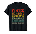 Proudest Dad 10 Year Old Dad T-Shirt - Unique Graphic Unisex - T-Shirt, Sweatshirt, Hoodie