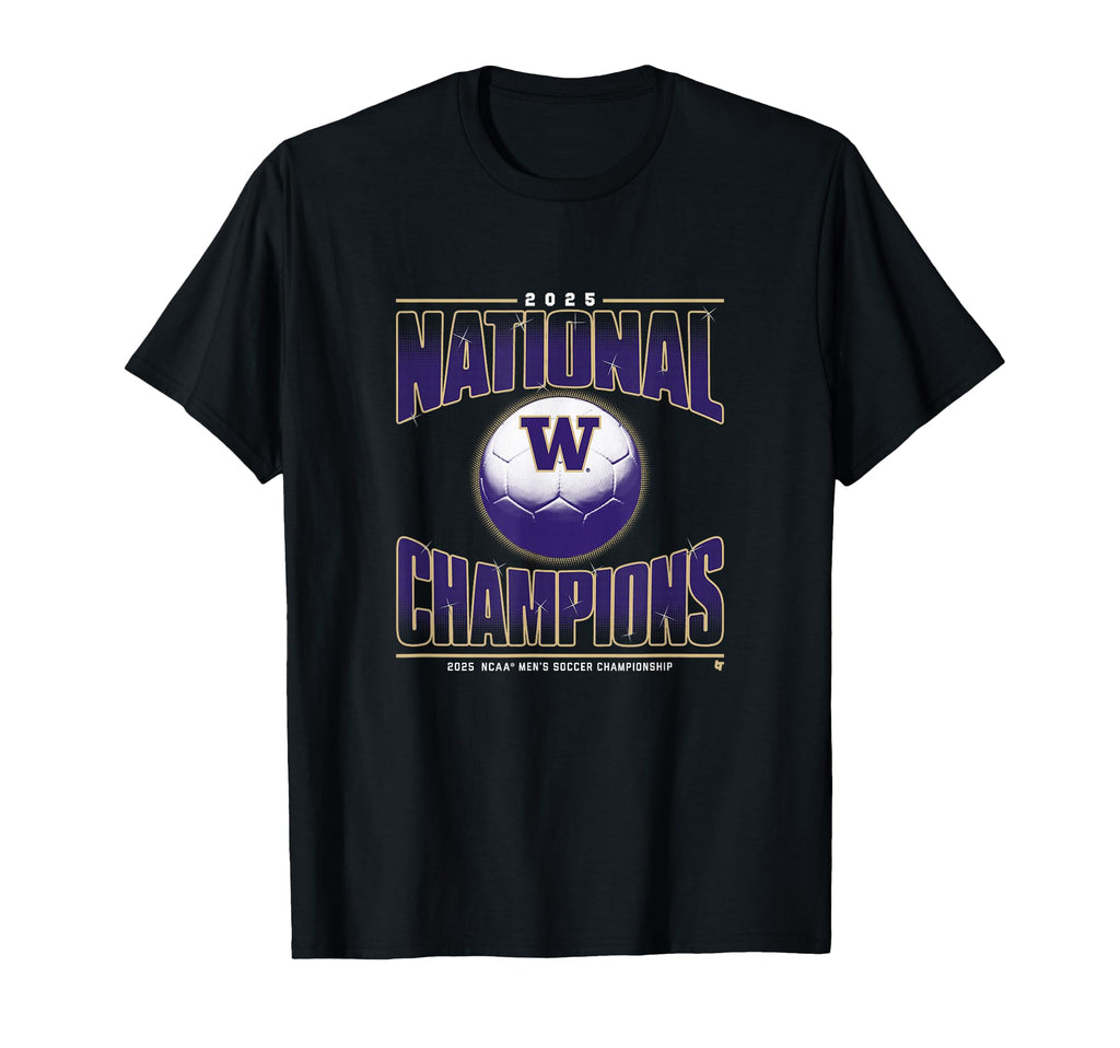 Washington Mens Soccer 2025 National T-Shirt - Graphic Print Unisex - T-Shirt, Sweatshirt, Hoodie
