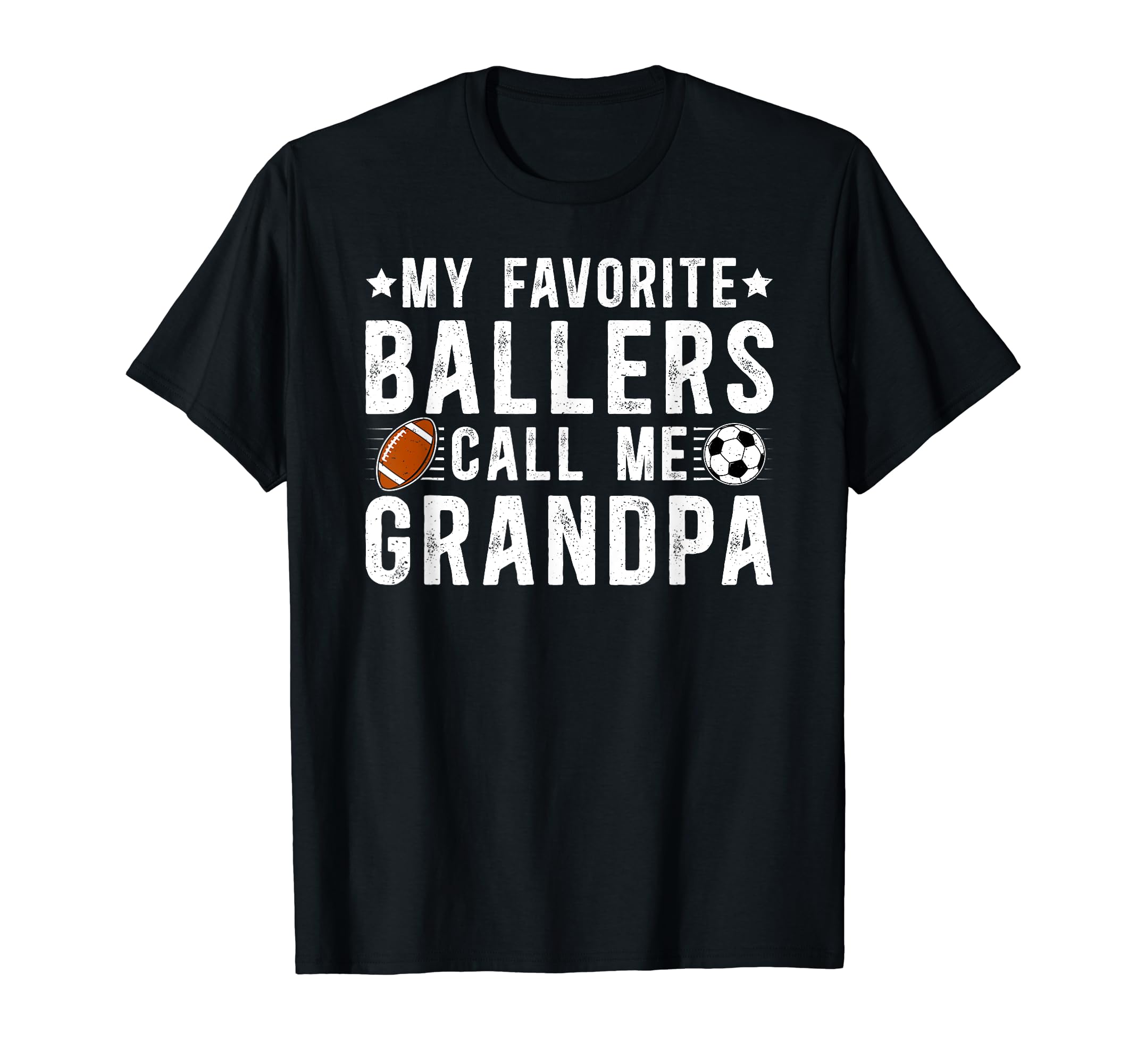 My Favorite Ballers Call Me Grandpa T-Shirt - Minimalist Print Men Women - T-Shirt, Sweatshirt, Hoodie